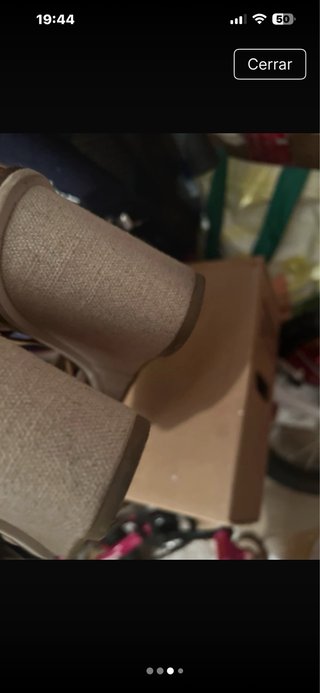 Cuñas Tommy Hilfiger Beige/Marrón Talla 38