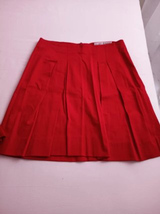 Conjunto Zara Chaqueta Lino y Falda Algodón T. L