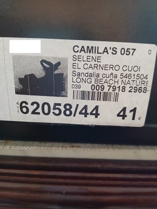 Sandalias Camila's Cuña cámel y Verde Oliva