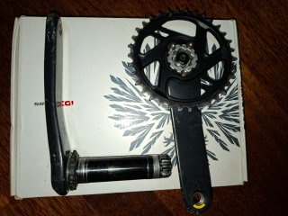 Bielas Sram GX Carbono DUB 175mm