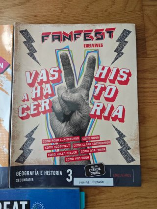 Lote 7 libros de texto 3º ESO Maristas – Edelvives