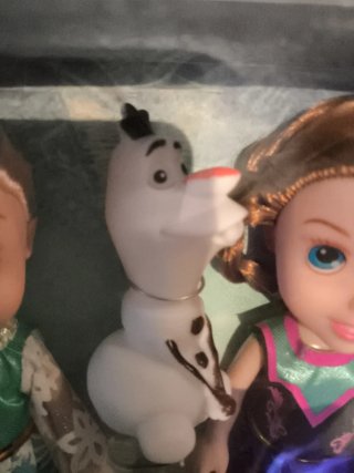 3 Muñecas Frozen Elsa, Ana y Olaf