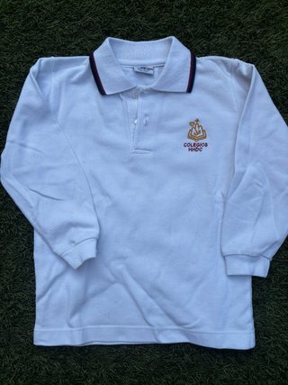 Camiseta uniforme Larga Colegio HHDC Talla 4