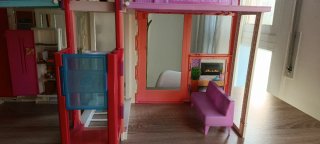 Casa Barbie Mansión Rosa