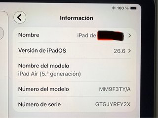 iPad Air 5ª Gen M1 Plata