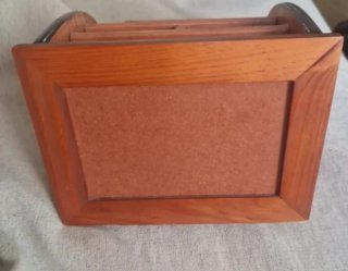 Organizador de escritorio de madera
