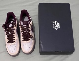 Nike Air Force 1 Beige/Morado Talla 42.5