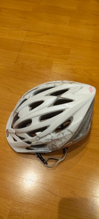 Casco Bell Bicicleta/ Diseño Floral