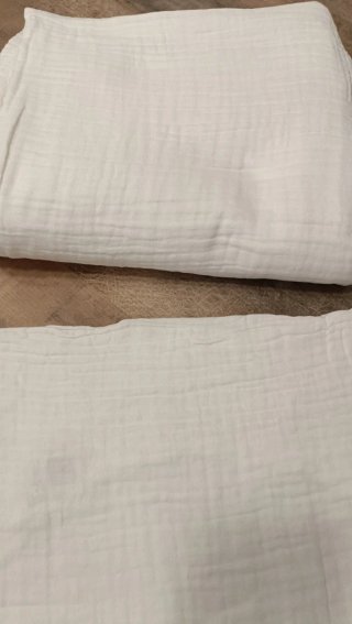 Funda Nórdica Cuna Muselina Blanca