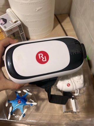 Drone con cámara y gafas VR