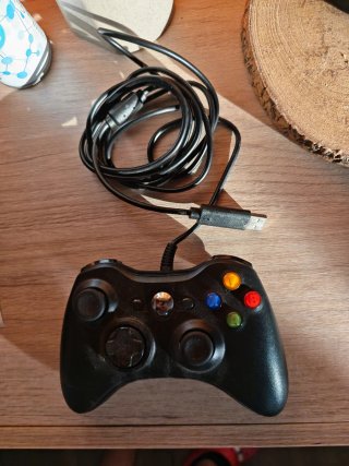 Mando Xbox 360 con cable USB