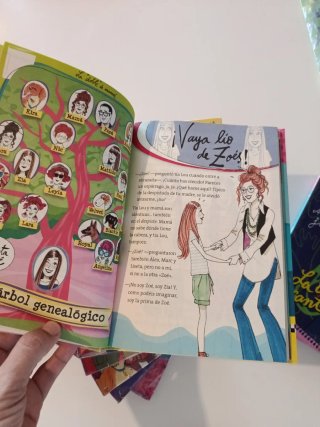 Lote novelas juveniles "La banda de Zoe"