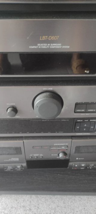 SONY LTB-D607CDM Sistema Estéreo Componente