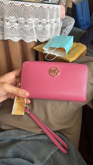 Cartera Michael Kors Rosa con Correa