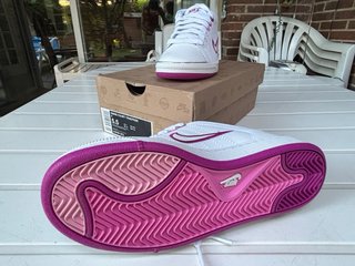 Zapatillas Nike Court III Blancas/Rosa Nuevas