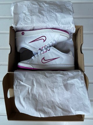 Zapatillas Nike Court III Blancas/Rosa Nuevas