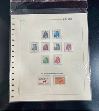 2002 Hojas Sellos Edifil