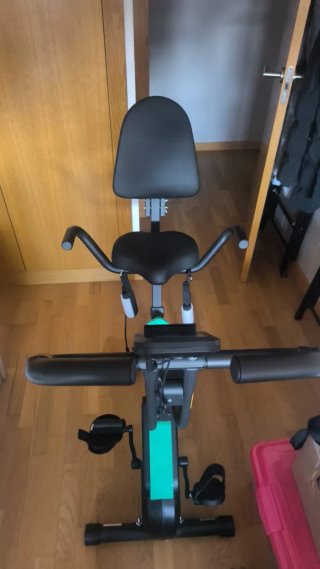 Bicicleta Estática Toputure TEB4 Plegable
