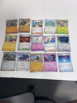 Cartas Pokémon Coreanas Chinas