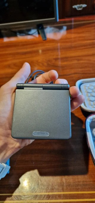 Nintendo Game Boy Advance SP 101 graphyte onyx.