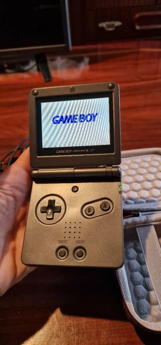 Nintendo Game Boy Advance SP 101 graphyte onyx.