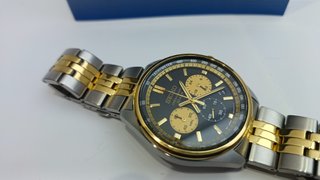 Reloj Seiko Cronógrafo Dorado y Plateado