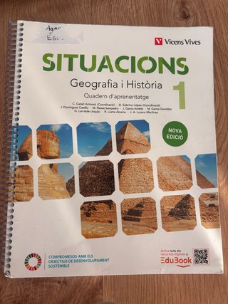 Situacions 1. Geografia i Història. Quadern d'a...