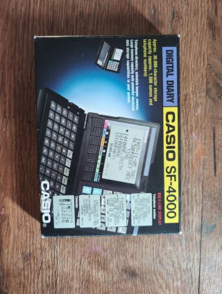 Casio SF-4000 Agenda Electrónica Digital