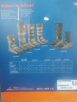 Bota Walker Fija Talla 42-46