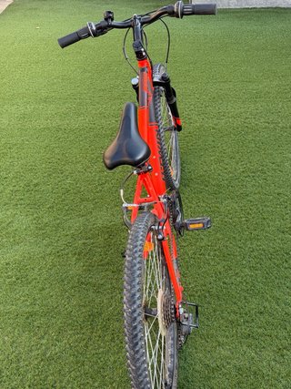 B'Twin Rockrider 500 Bicicleta Montaña Roja