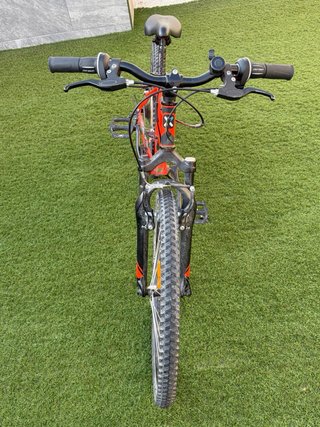 B'Twin Rockrider 500 Bicicleta Montaña Roja