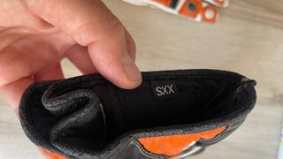 Guantes de Moto Naranja y Blanco