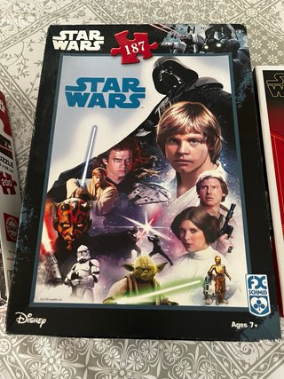 3 Puzzles Star Wars (200, 187, 200 piezas)