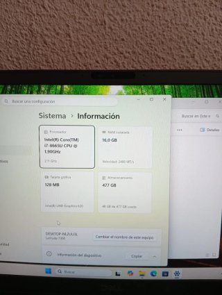 Portátil Dell Latitude 7300 Negro