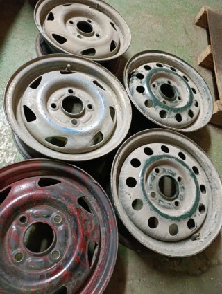 Lote 5 Llantas R13 Ford 4x108