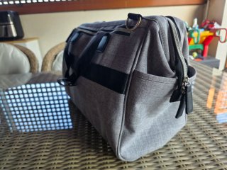 Bolso carrito bebé gris