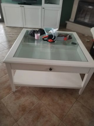 Muebles salón Ikea Blancos
