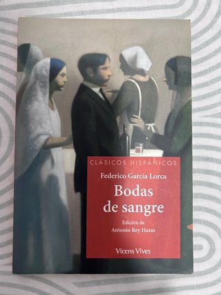Libro Bodas de sangre