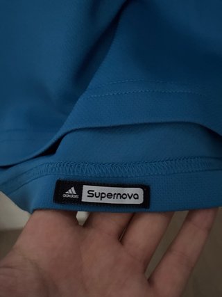 Camiseta deportiva Adidas azul Talla S Hombre