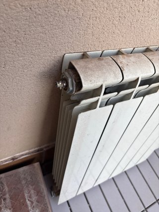 Radiadores de aluminio blancos