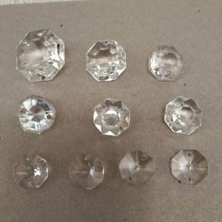 Lote Cristales Lágrimas Araña Caireles