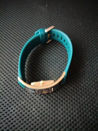 Reloj Marea Mujer Dorado y Turquesa