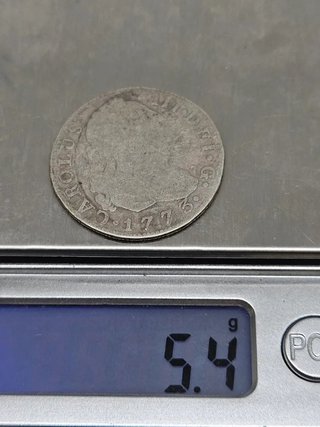 Moneda Antigua 1773 CAROLUS DEI G. Carlos III