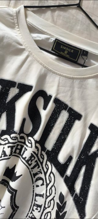 Camiseta SikSilk Beige Talla L hombre