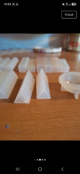 Stampi in silicone per resina