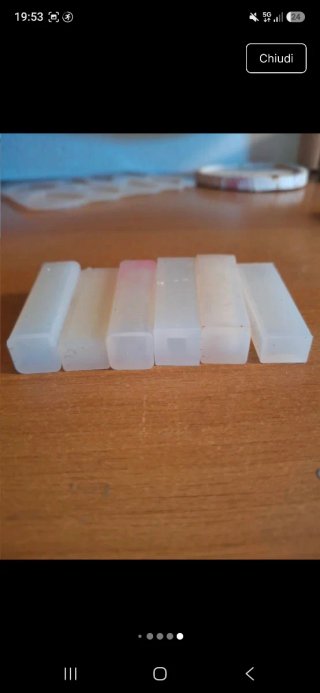 Stampi in silicone per resina