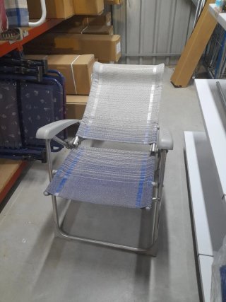 Silla reclinable exterior