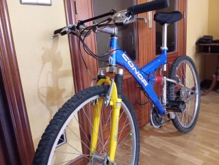Bicicleta Conor mediana con suspensión