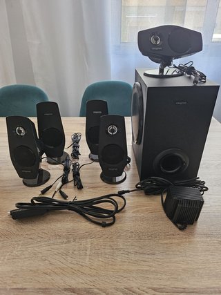 Altavoces Creative 5.1 Surround Negros