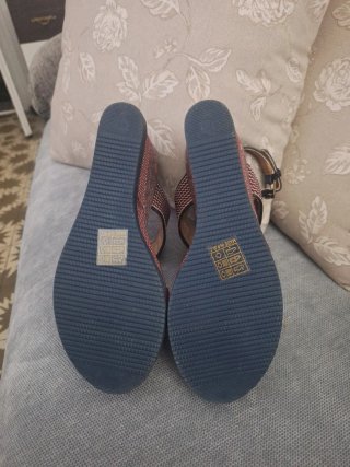 Sandalias cuña mujer talla 40